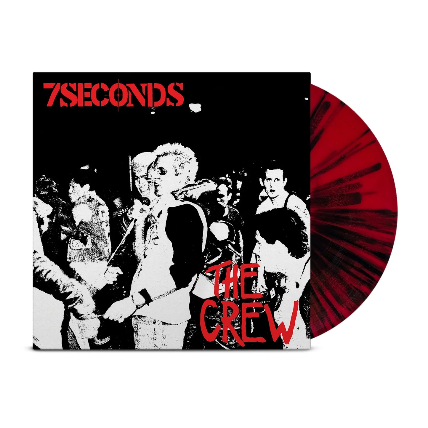 7 Seconds - The Crew (Deluxe red and black galaxy vinyl)
