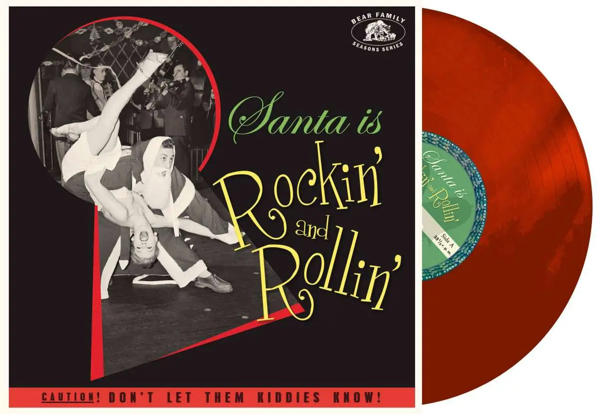 Various - ...Santa Is Rockin' And Rollin' (Red Vinyl)