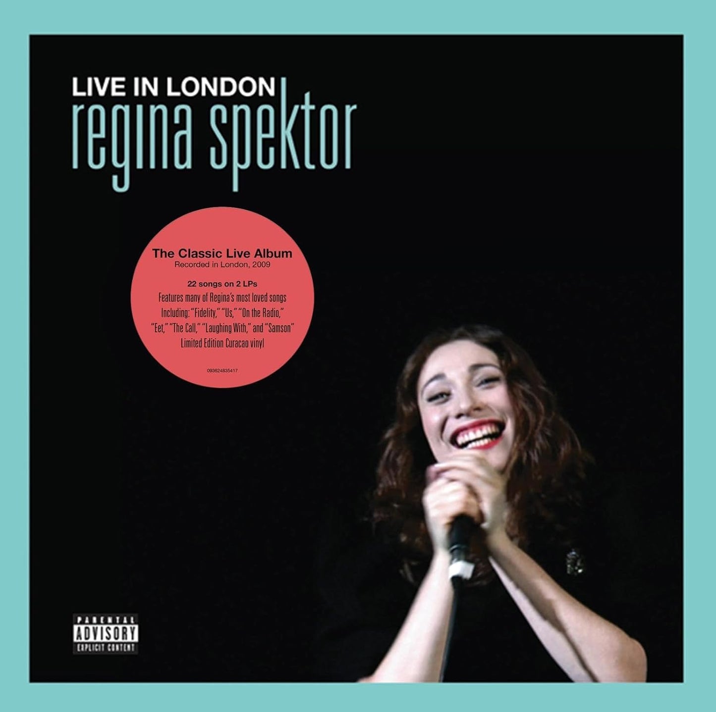 Regina Spektor - Live in London (Curacao Blue vinyl)