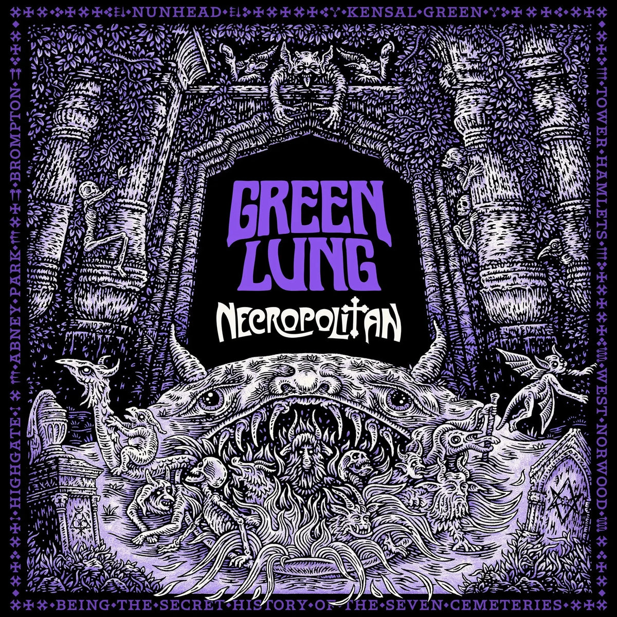Green Lung - Necropolitan LP (Midnight Sparkle Vinyl)