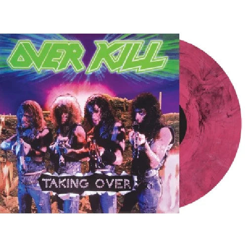 Overkill - Taking Over (Pink Marble)