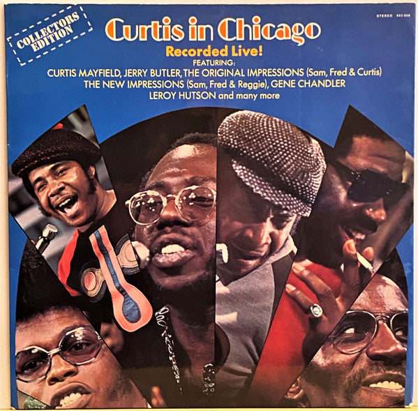 Curtis Mayfield – Curtis In Chicago - Recorded Live
