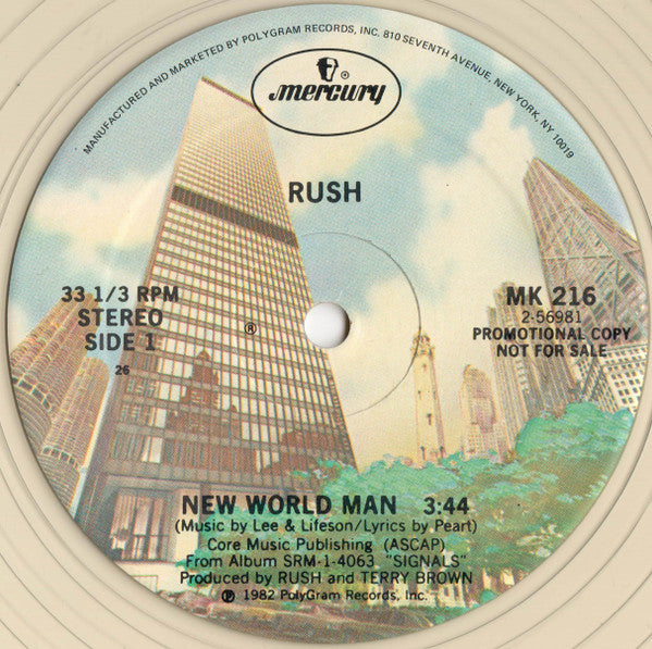Rush – New World Man