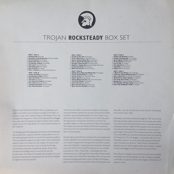 Various - Trojan Rocksteady Box Set