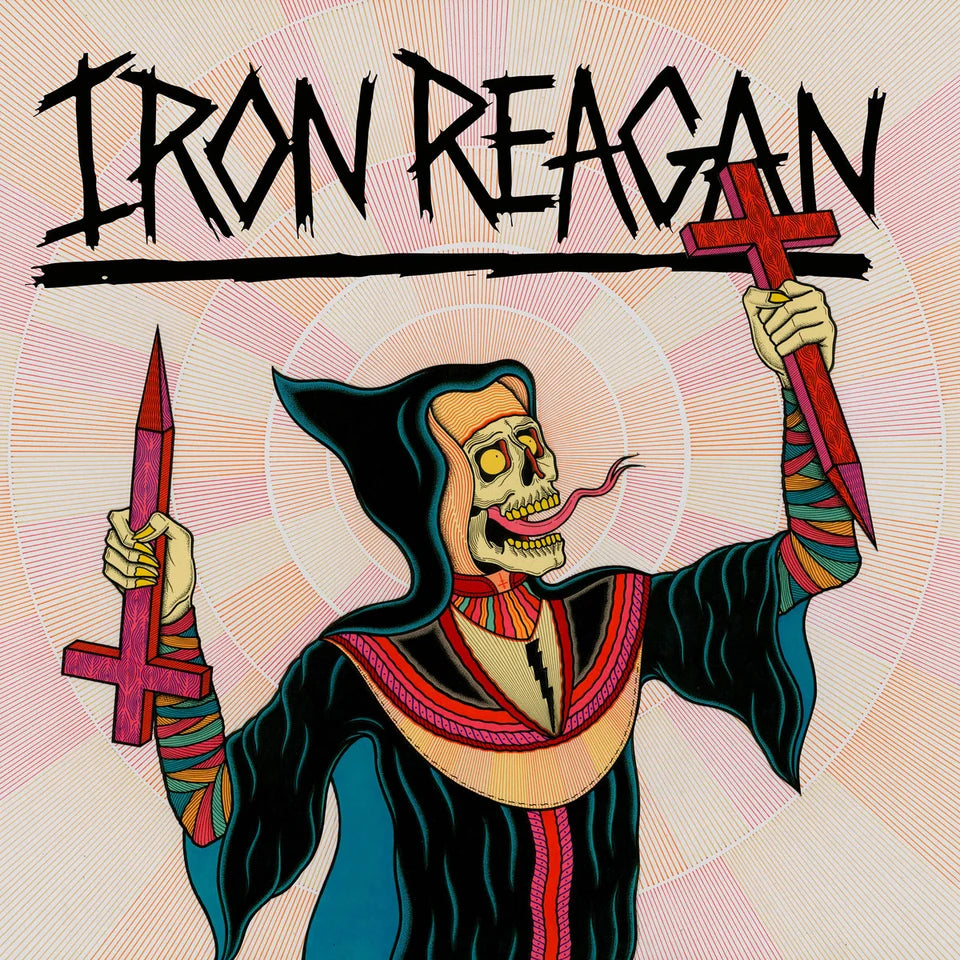 Iron Reagan - Crossover Ministry (Clear w/rainbow splatter)