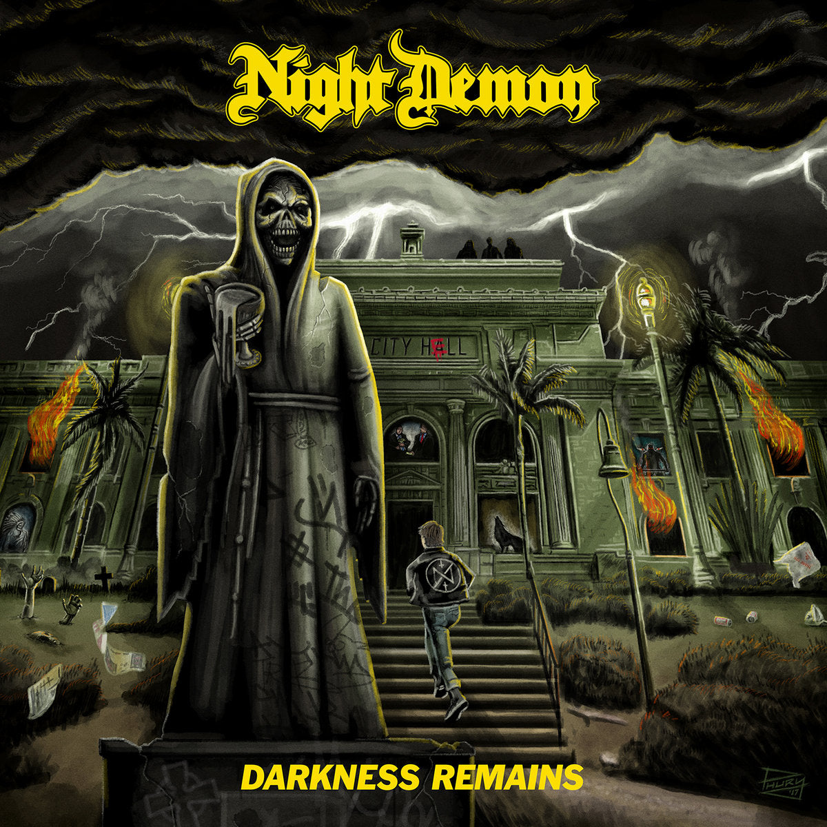 Night Demon - Darkness Remains (Deluxe Yellow Vinyl)