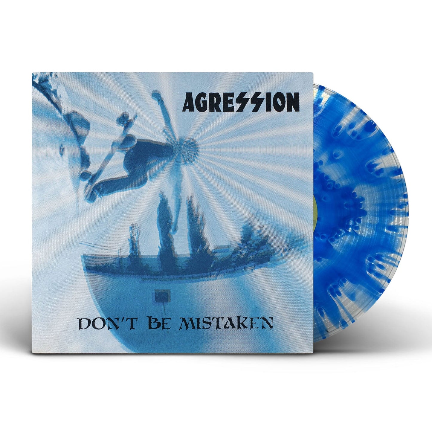 Agression - Don't Be Mistaken (clear/blue cloud vinyl)