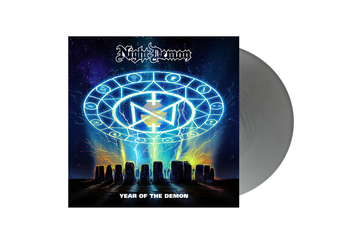 Night Demon - Year of the Demon (Silver vinyl)