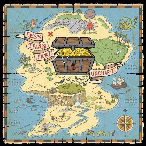 Less Than Jake - Uncharted (Yellow Marble vinyl)