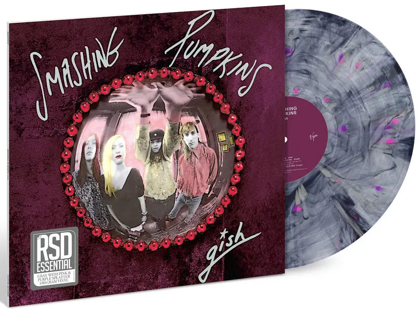 Smashing Pumpkins - Gish (grey/pink/purple splatter)