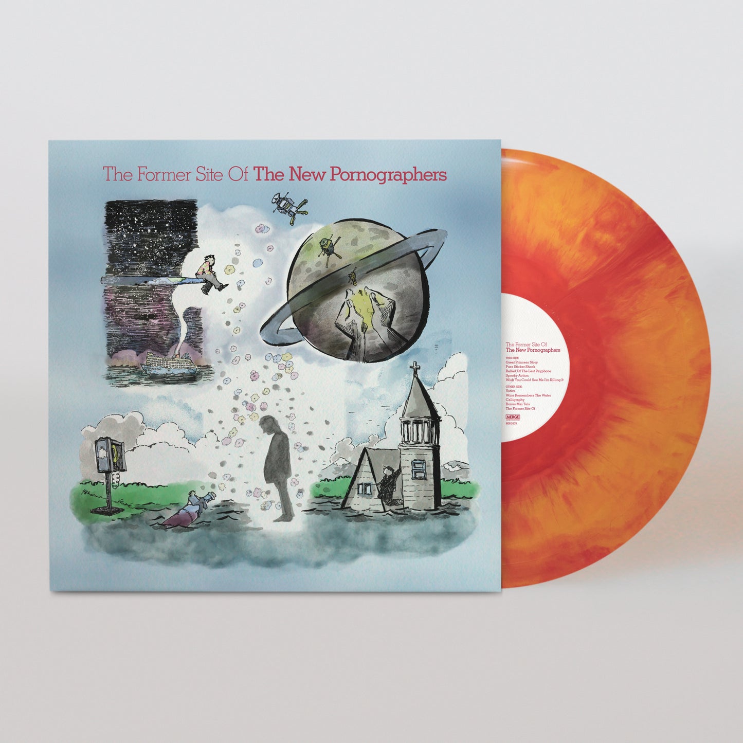 New Pornographers - The Former Site Of (Peak vinyl edition/indie exclusive Mai Tai colour)