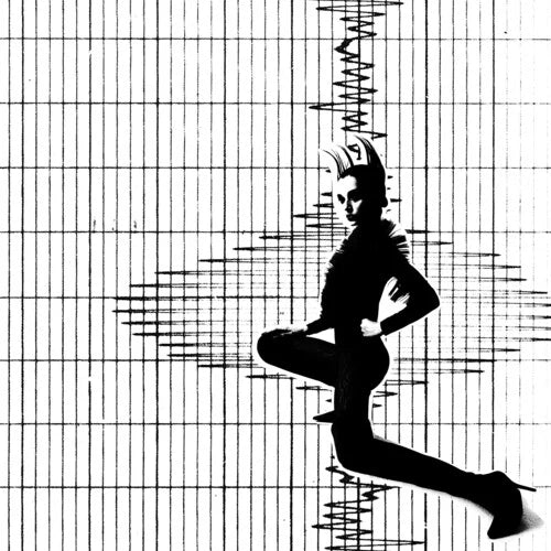 Poppy - Flux (Black Inside Transparent Electric Blue Vinyl)