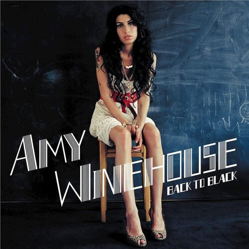 Amy Winehouse - Back To Black (Black and Blue pinwheel)