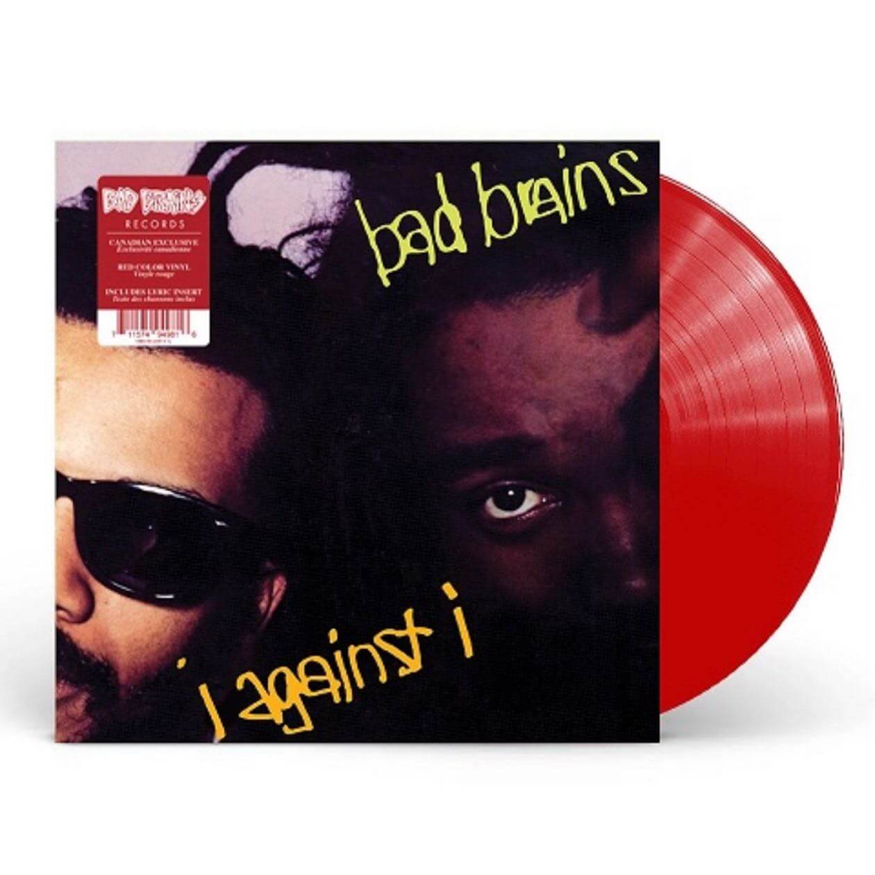 Bad Brains - I Against I (Exclusive Canadian edition red vinyl)