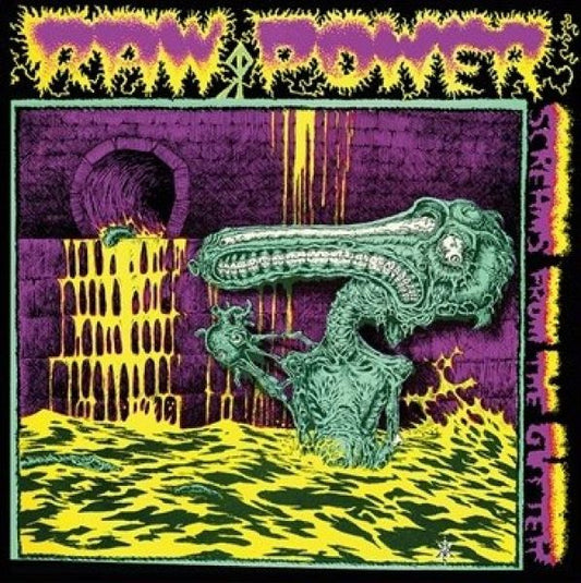 Raw Power - Screams From The Gutter (white and purple vinyl)