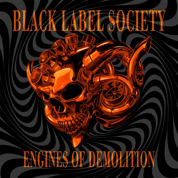 Black Label Society - Engines Of Demolition (Orange/black splatter)