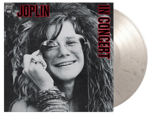 Janis Joplin - In Concert (black and white marble)