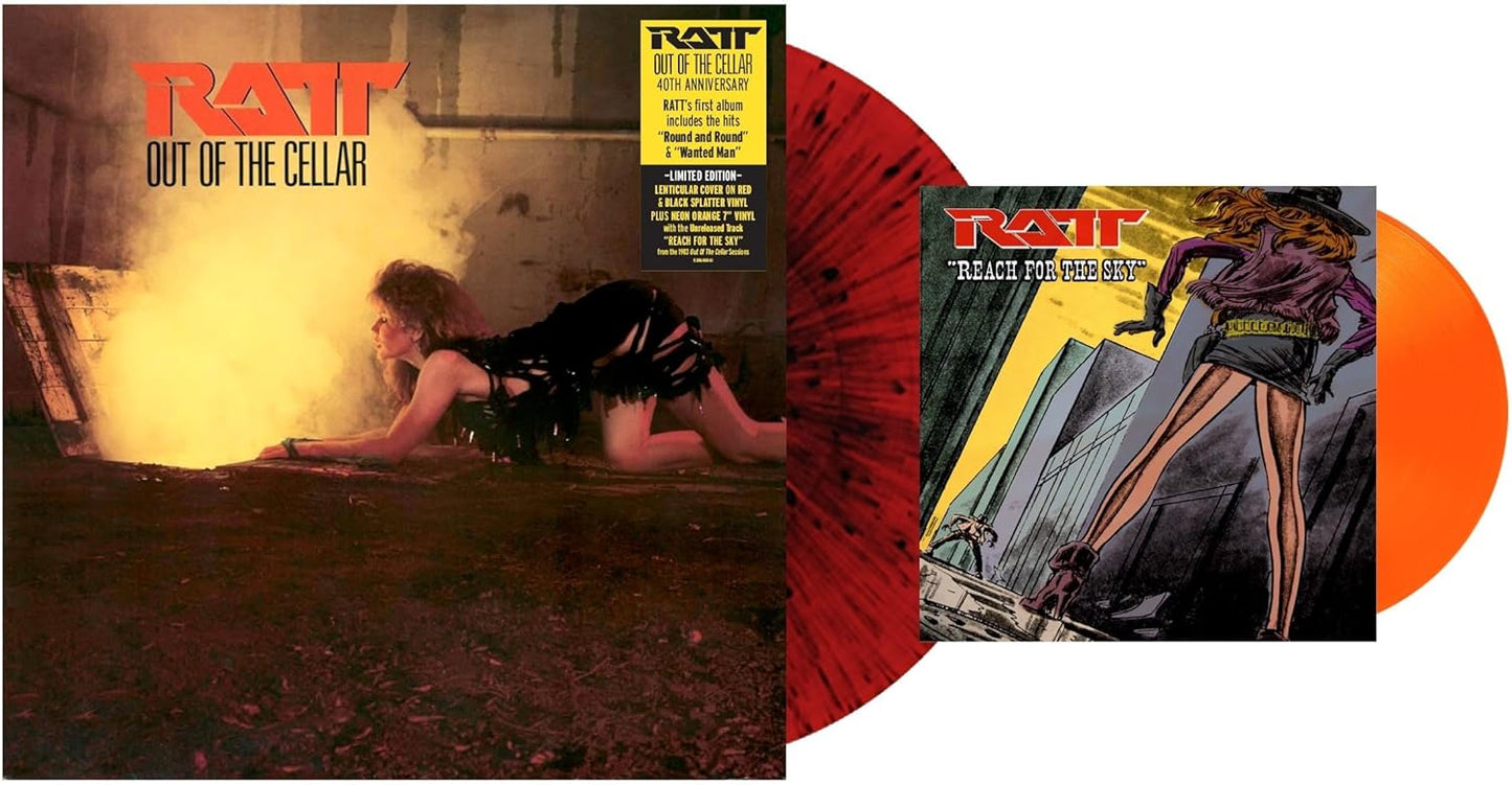 Ratt - Out of the Cellar (red/black vinyl)