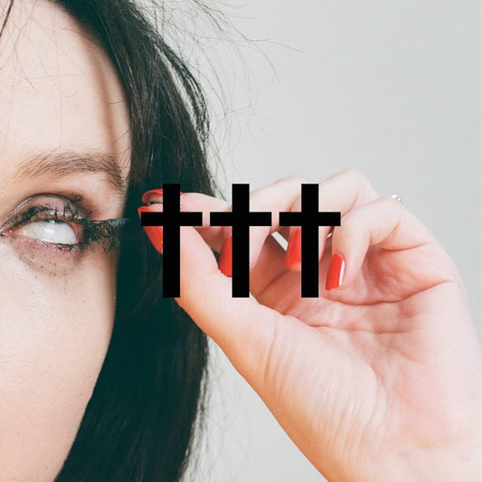 Crosses - Permanent.Radiant (blue translucent)