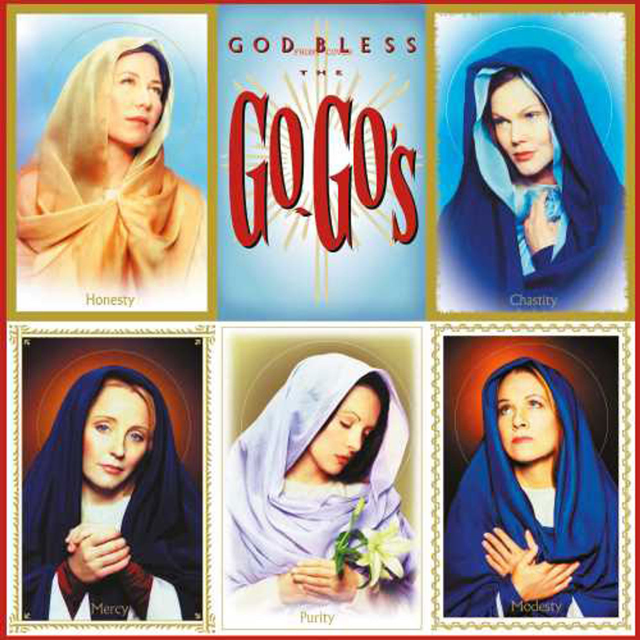 The Go-Gos - God Bless The Go-Go's (blue vinyl)