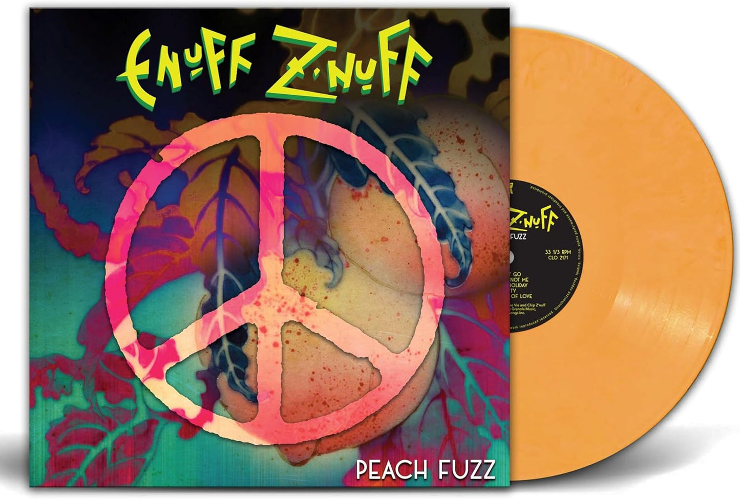 Enuff Z'Nuff – Peach Fuzz (Peach vinyl)