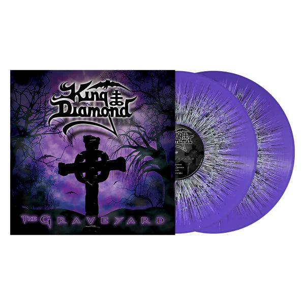 King Diamond - The Graveyard (Purple w/ Black & White Splatter Vinyl)