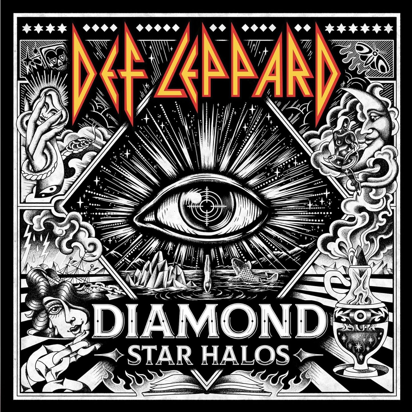 Def Leppard - Diamond Star Halos (black vinyl)