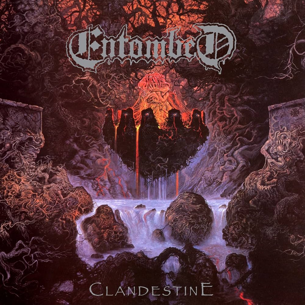Entombed - Clandestine (White vinyl)