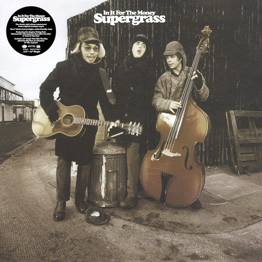 Supergrass - In It For The Money (Turquoise vinyl + 12" white vinyl single)