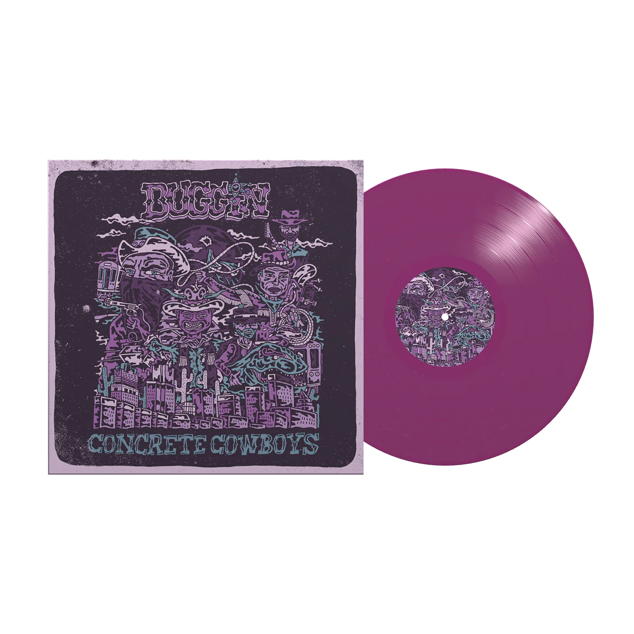 Buggin - Concrete Cowboys (violet vinyl)