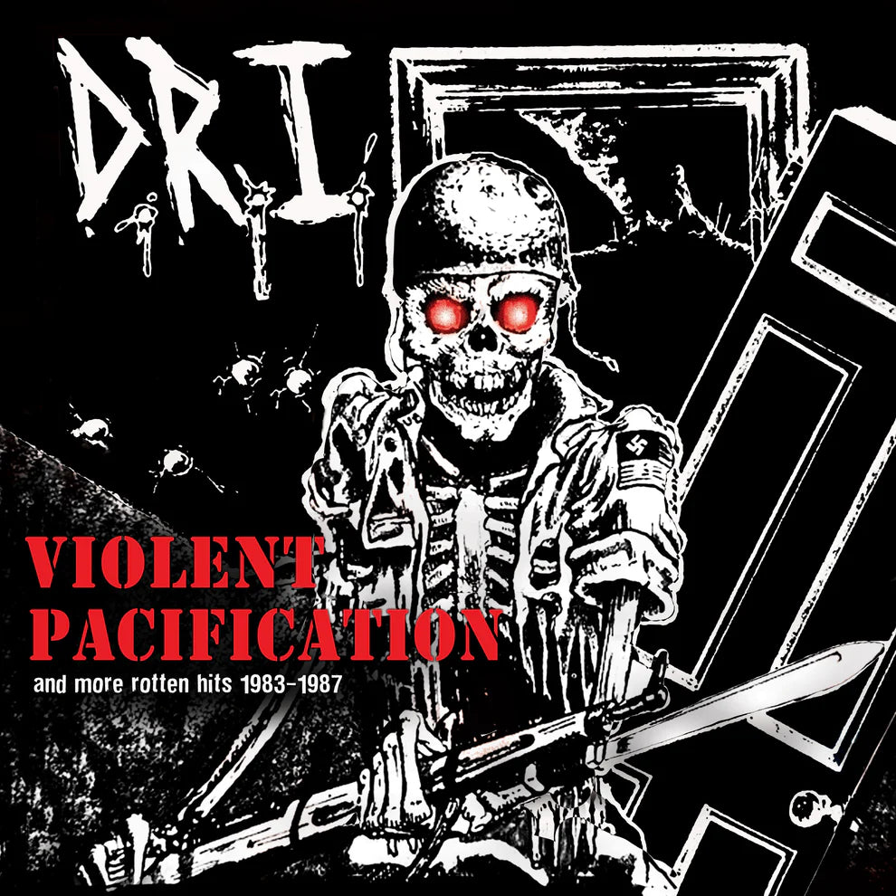 DRI - Violent Pacification And More Rotten Hits 1983-1987 (Red/Black Splatter)