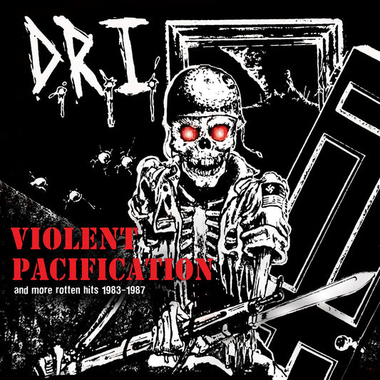 DRI - Violent Pacification And More Rotten Hits 1983-1987 (Red/Black Splatter)