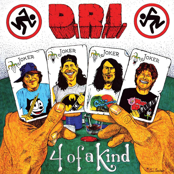 D.R.I. - 4 of a Kind (Green Marble vinyl)