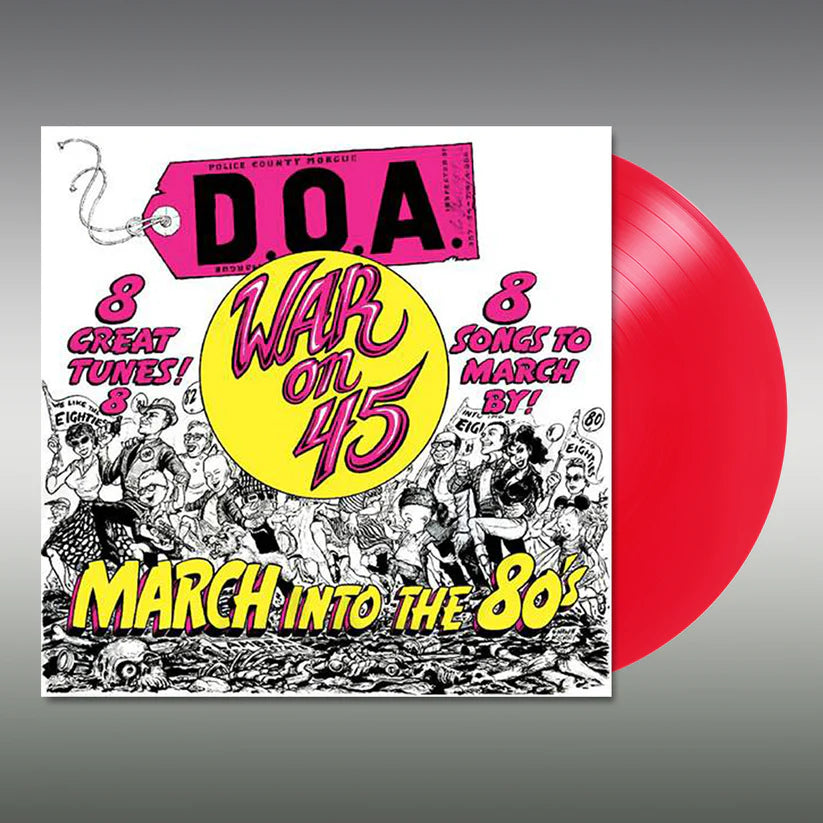 DOA - War On 45 (40th Anniversary Red vinyl)