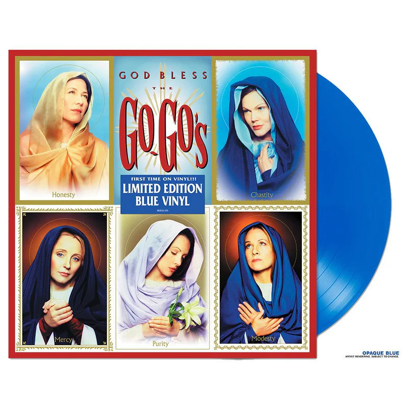 The Go-Gos - God Bless The Go-Go's (blue vinyl)