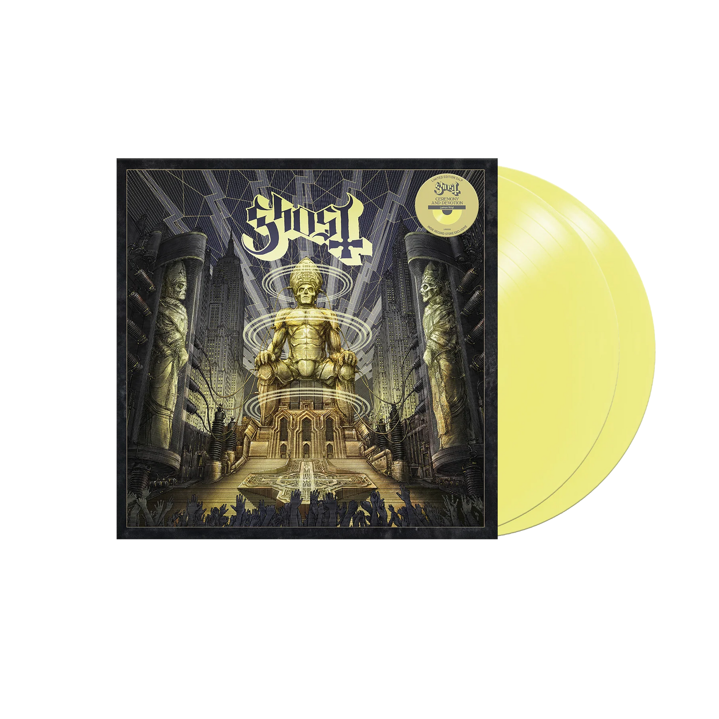 Ghost - Ceremony And Devotion (Lemon Vinyl)