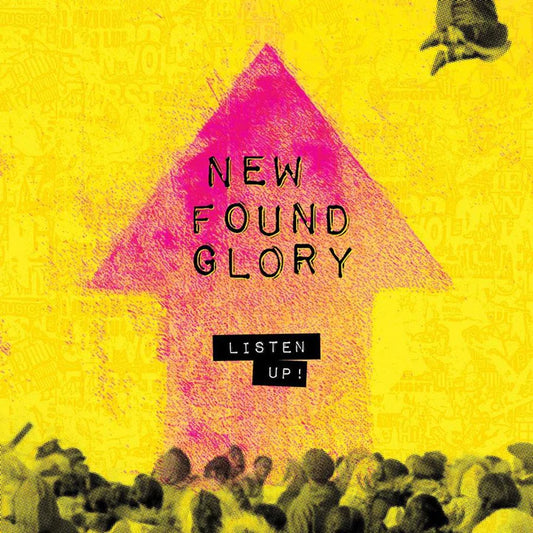 New Found Glory - Listen Up! (tropical sunset vinyl)