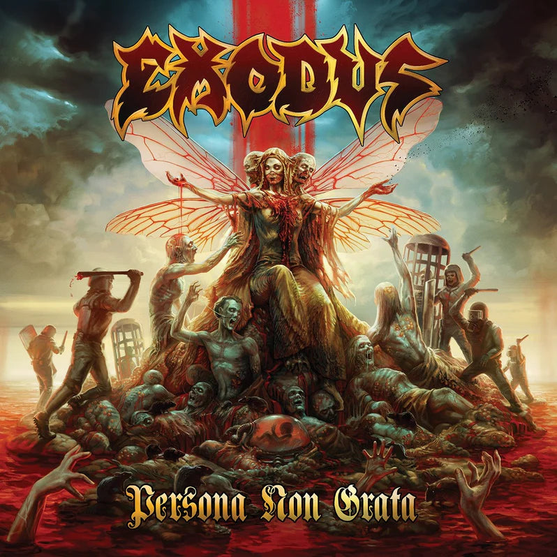 Exodus - Persona Non Grata (Clear Gold Black Turquoise Splatter Vinyl)