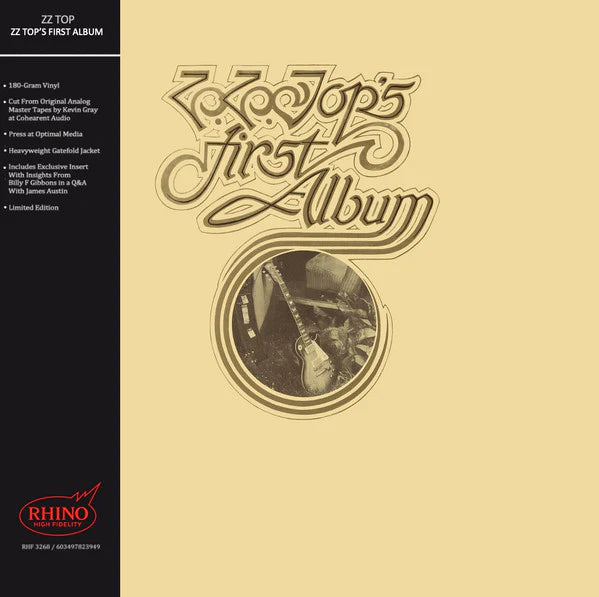 ZZ Top - ZZ Top's First Album (Rhino High Fidelity)