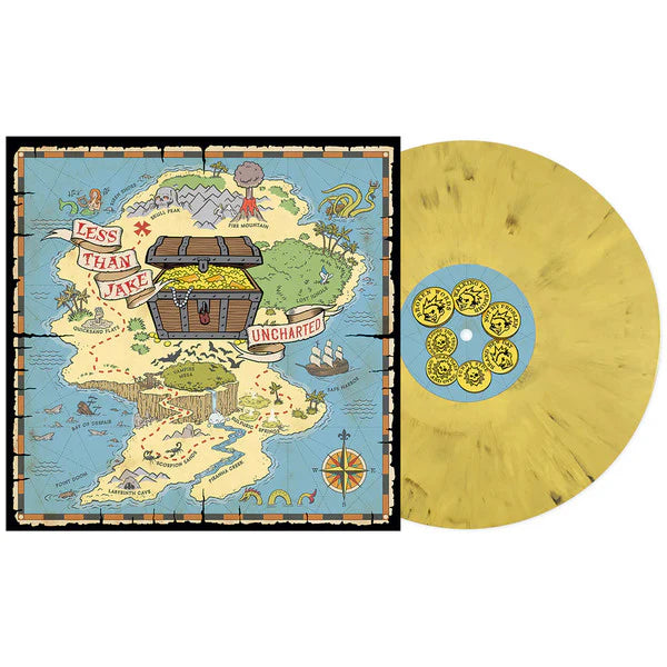 Less Than Jake - Uncharted (Yellow Marble vinyl)