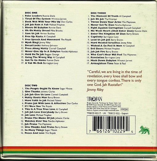 Various - Trojan Rastafari Box Set