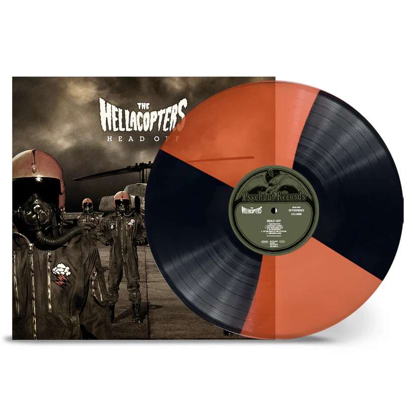 The Hellacopters - Head Off (Transparent orange and black vinyl)