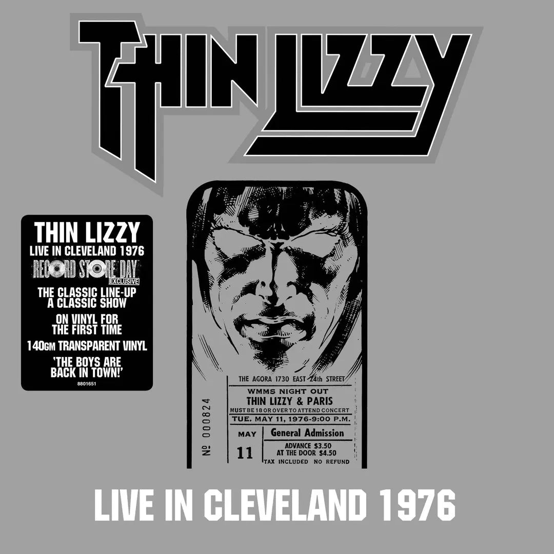 Thin Lizzy - Live In Cleveland 1976 (Clear Vinyl) (RSD 2026)