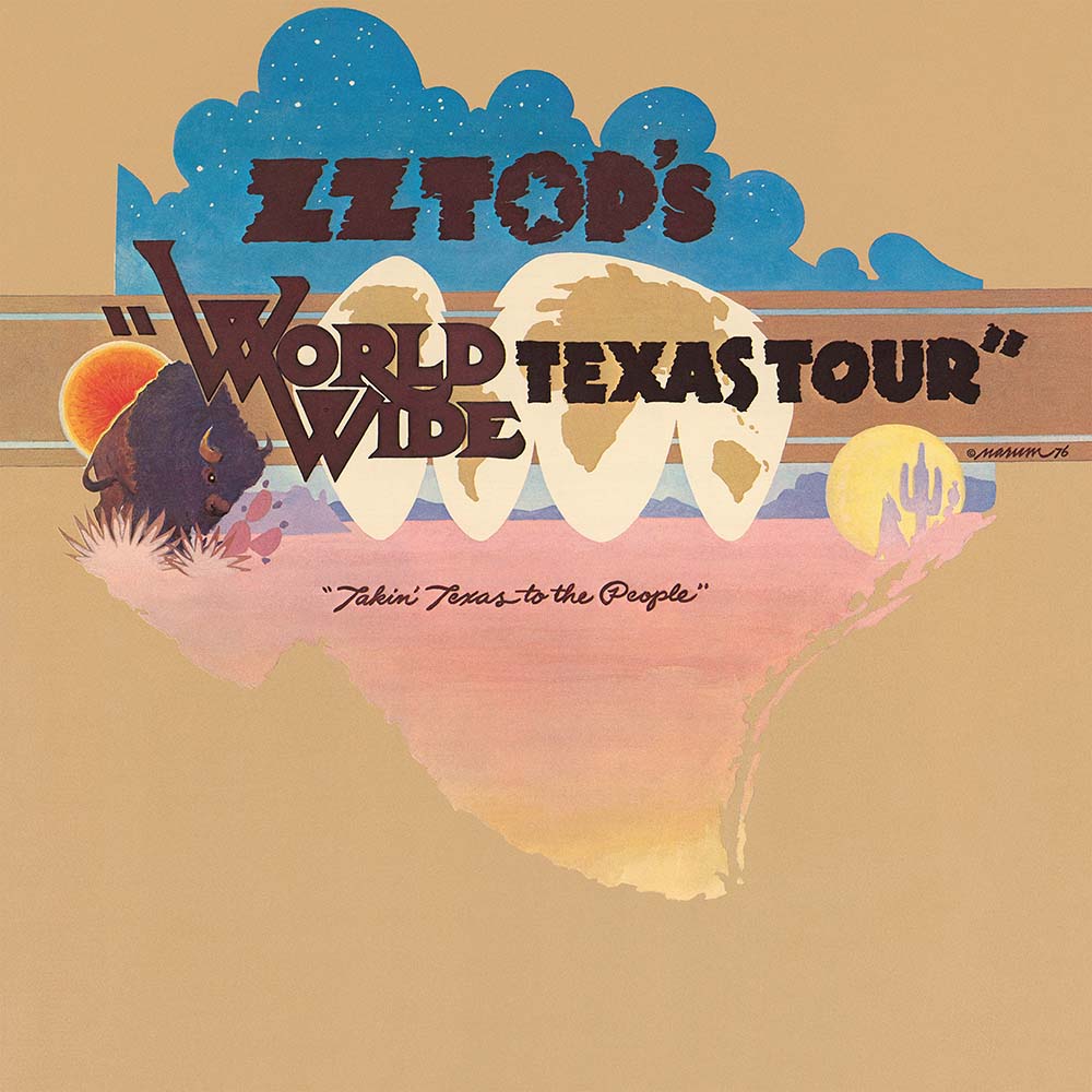 ZZ Top - Worldwide Texas Tour (Spirit of 76 Campaign)