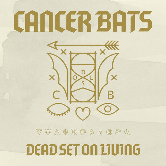 Cancer Bats – Dead Set On Living (grey marble)