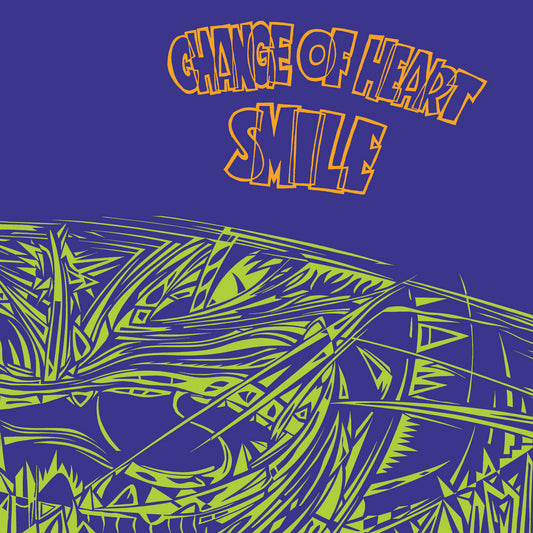 Change Of Heart – Smile (orange and purple splatter)
