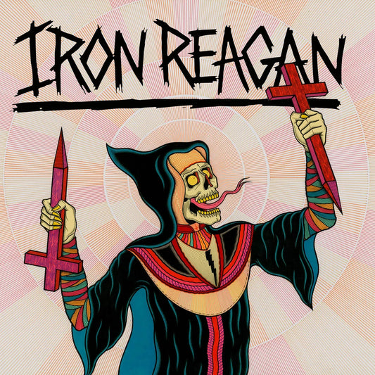 Iron Reagan - Crossover Ministry (Clear w/rainbow splatter)