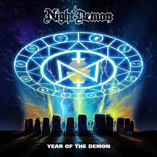 Night Demon - Year of the Demon (Silver vinyl)