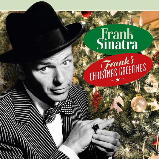 Frank Sinatra - Frank's Christmas Greetings (White, Black & Dark Moss Green)