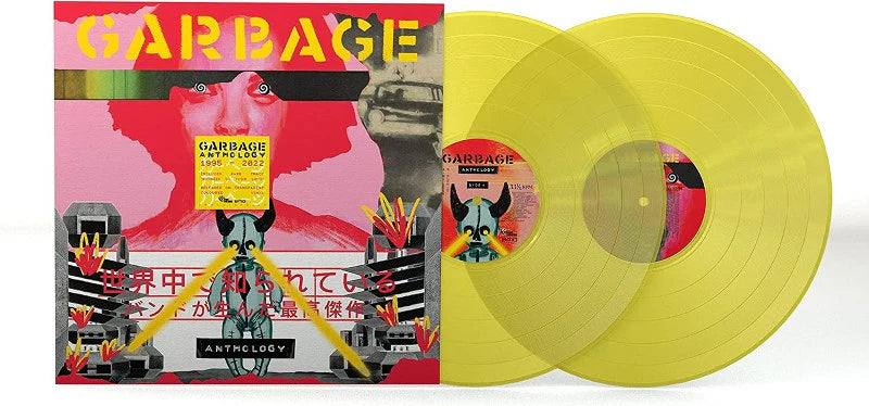 GARBAGE - Anthology (Transparent Yellow Vinyl)